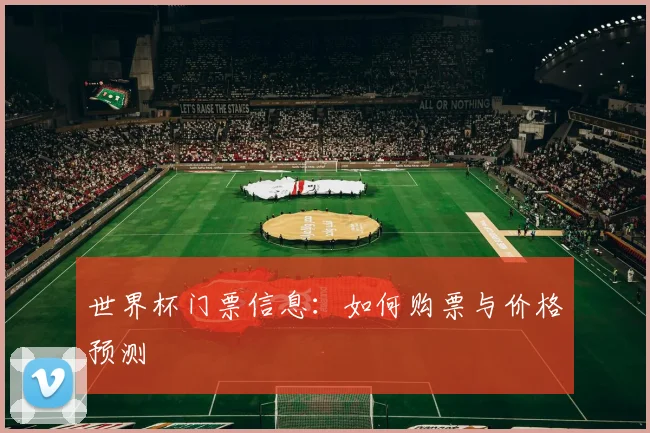 世界杯门票信息：如何购票与价格预测